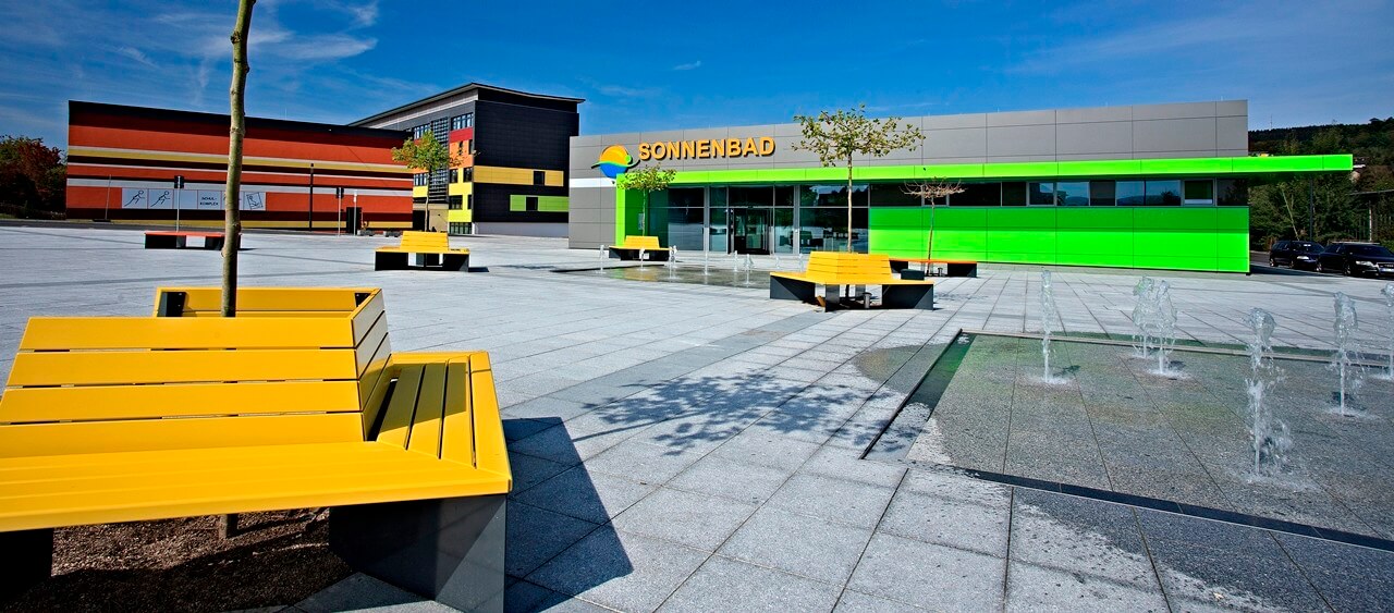 Außenansicht Sonnenbad Schwarzenberg